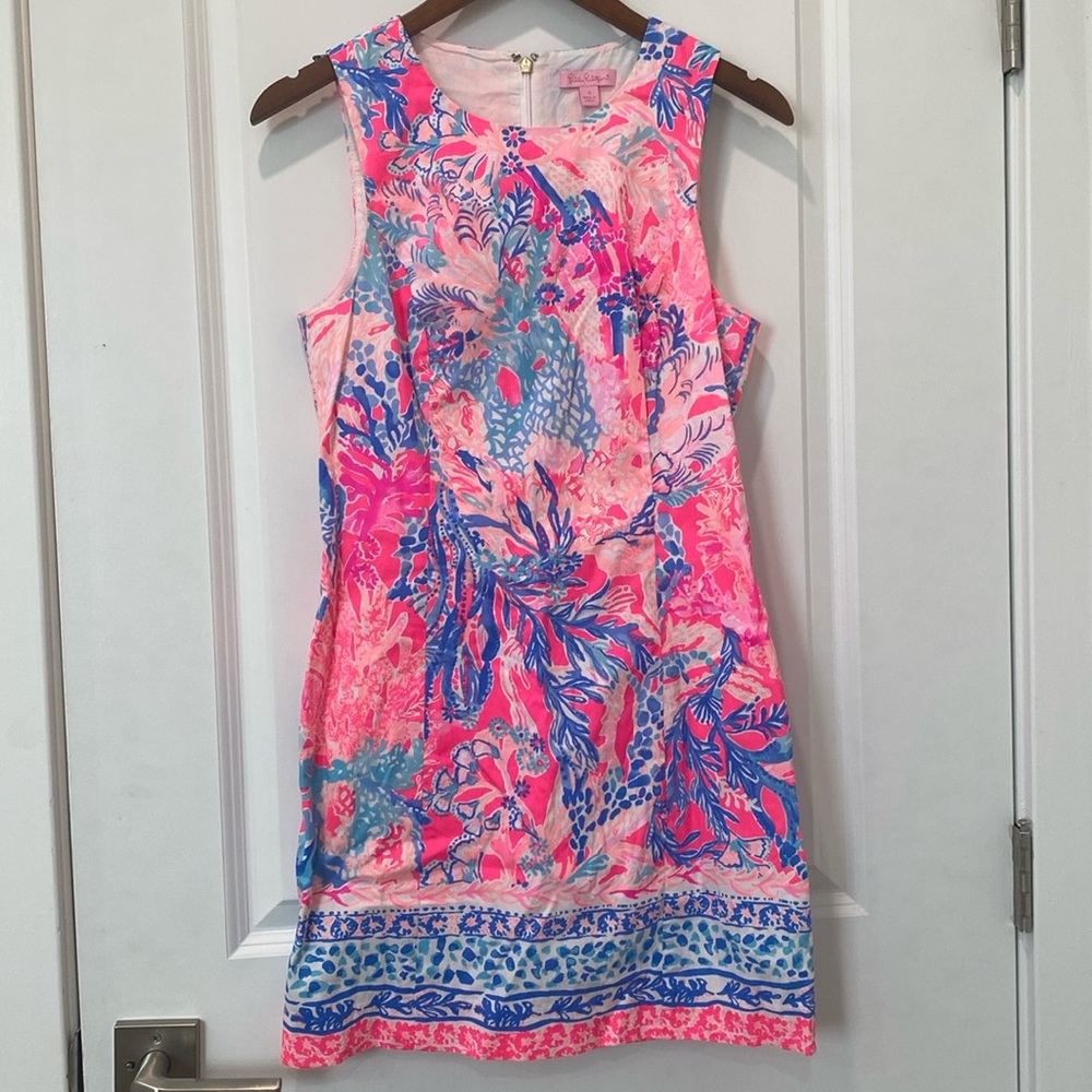 Lily Pulitzer Mila Shift Dress in Aquadesiac print